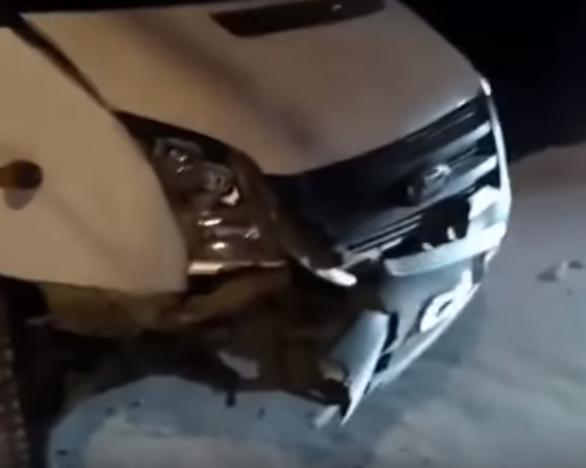 Ударила и убежала: видео